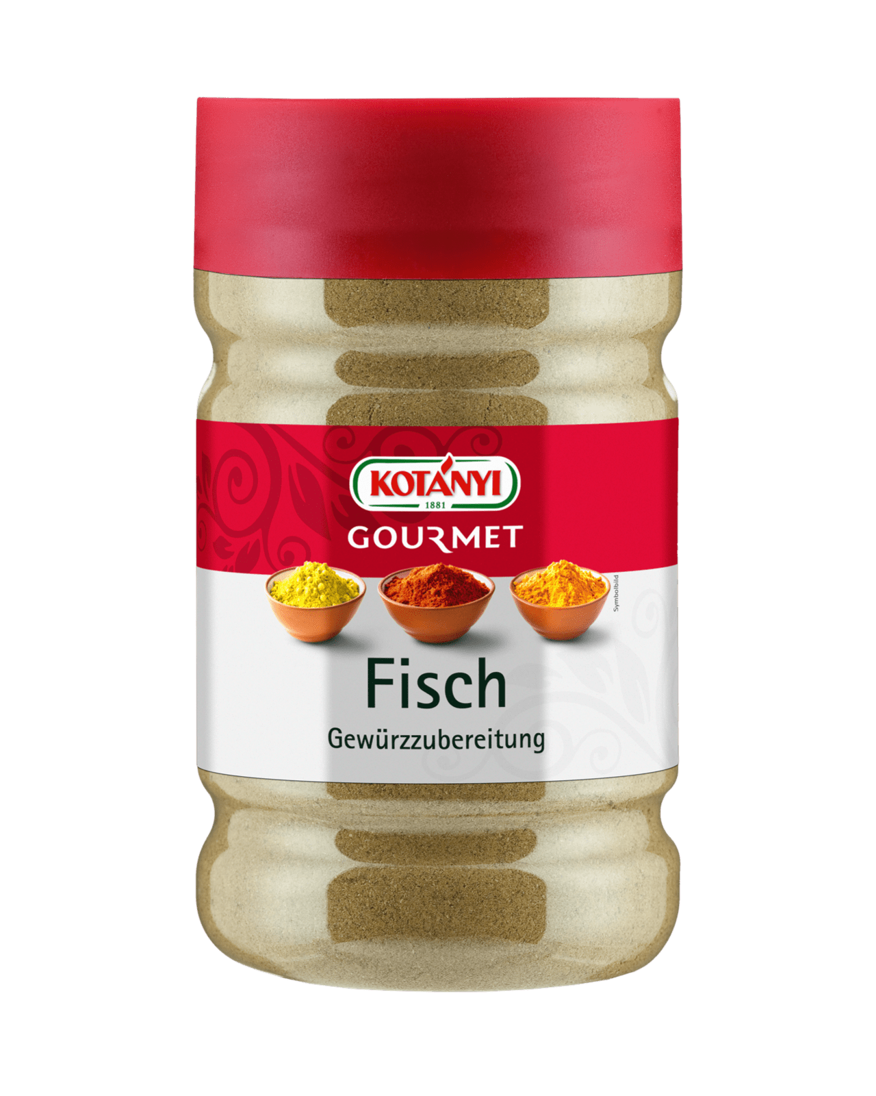 Kotányi Gourmet Fisch Gewürzzubereitung in der 1200ccm Dose