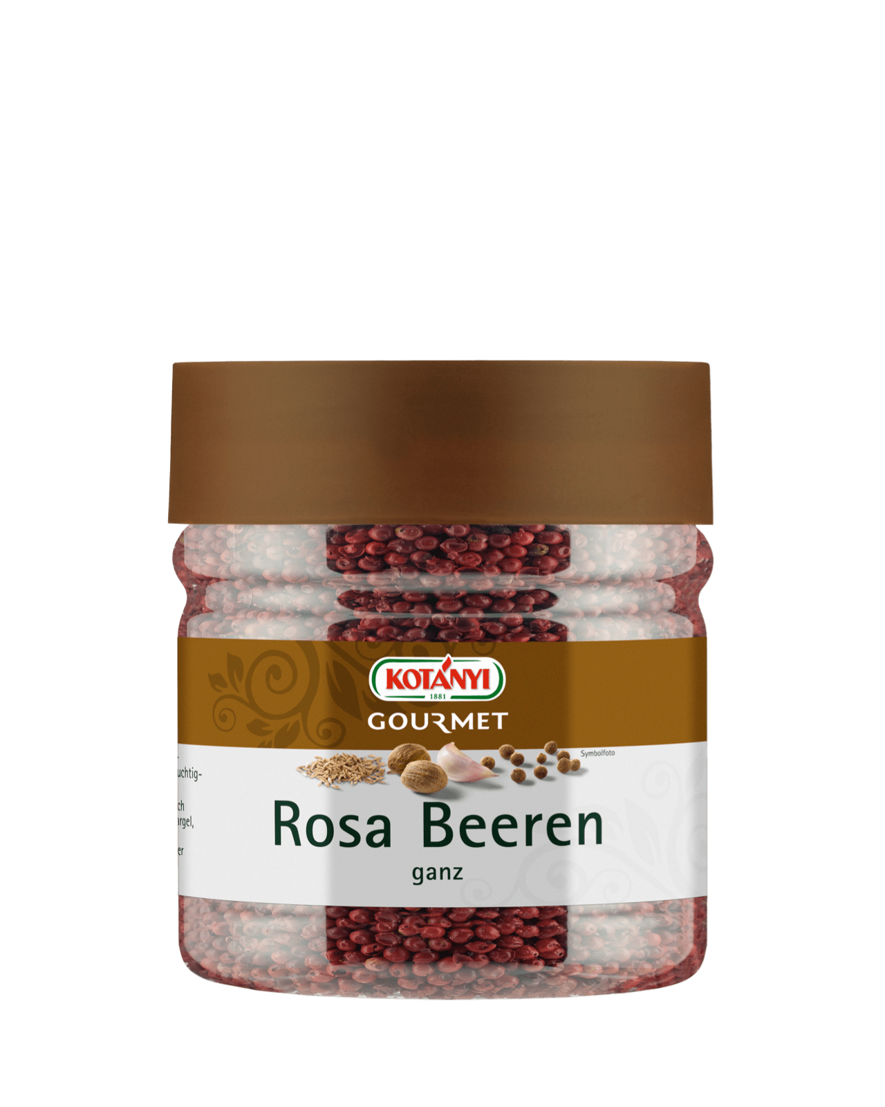 Kotányi Gourmet Rosa Beeren ganz in der 400ccm Dose