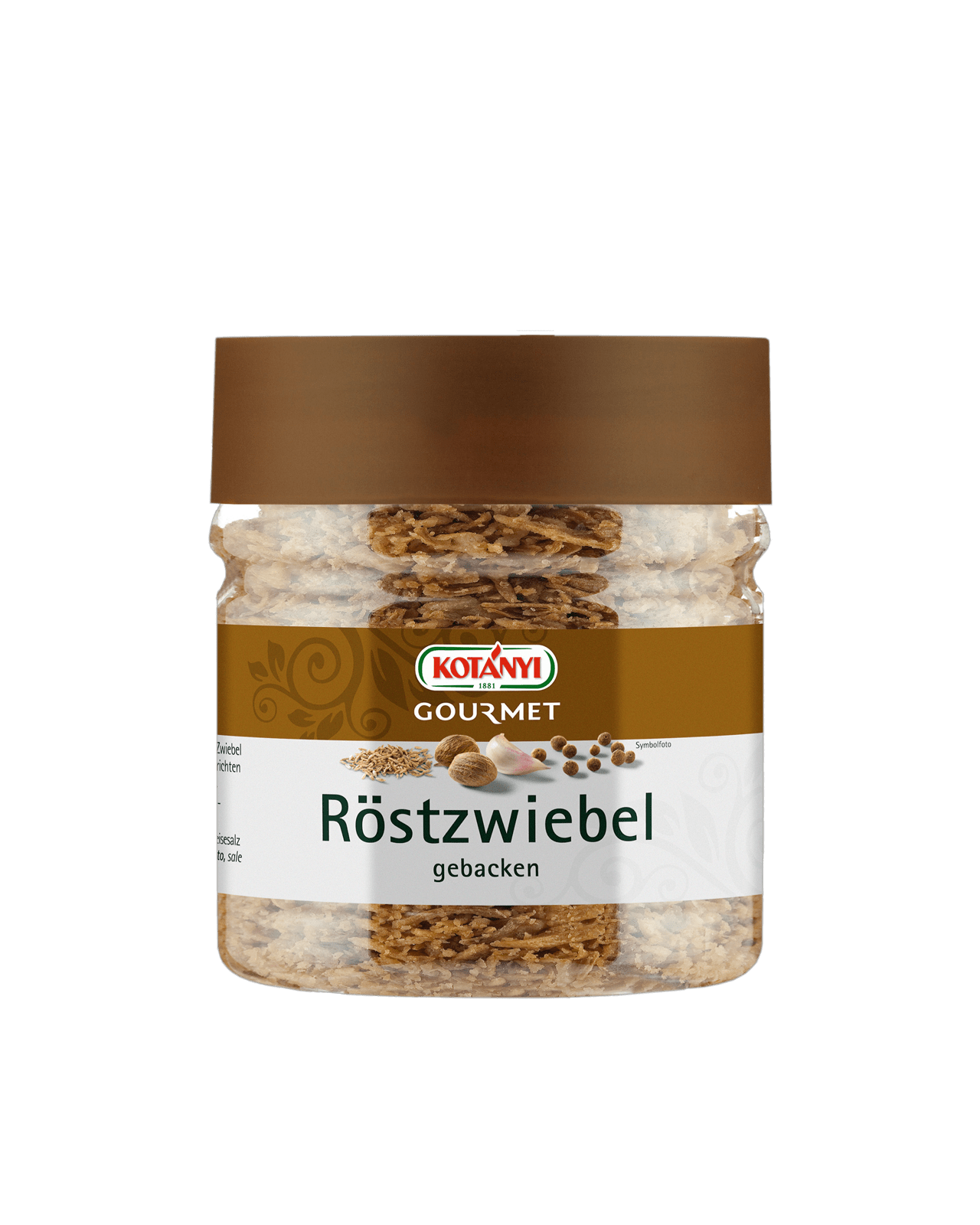 Kotányi Gourmet Röstzwiebel in der 400ccm Dose