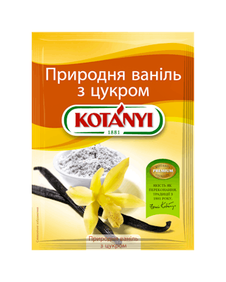 101213 Kotanyi природня ваніль з цукром B2c Pouch