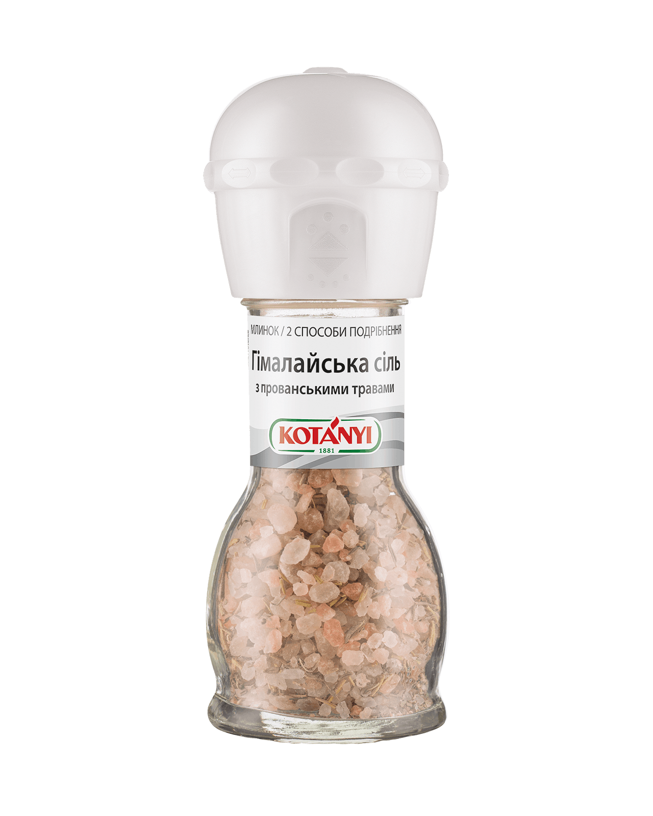 9001414743980 439813 Kotányi Himalayan Salt With Herbes De Provence Ua Mill Vs